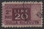 Stamps Italy -  Cuerno d' Correos y Cifras 