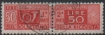 Stamps Italy -  Cuerno d' Correos y Cifras 