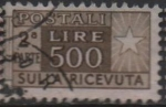 Stamps Italy -  Cuerno d' Correos y Cifras 