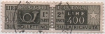 Stamps Italy -  Cuerno d' Correos y Cifras 