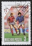 Stamps Hungary -  Football World Cup, Italy 1990