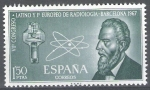 Stamps Spain -  VII Congreso Latino y I Europeo de Radiología, en Barcelona.