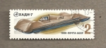 Stamps Russia -  Coche carreras soviético