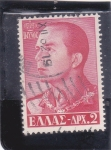 Stamps Greece -  rey Pablo I de Grecia