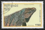 Stamps Cambodia -  Animales - Cyclura macleayi