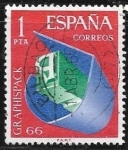 Sellos de Europa - Espaa -  Graphispack '66