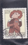 Stamps Poland -  Signos del zodíaco: Leo (23 de julio - 22 de agosto)