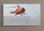 Sellos de Europa - Alemania -  Helicóptero 80 105, para beneficiencia