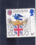 Stamps United Kingdom -  Escudo de Armas