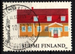 Sellos de Europa - Finlandia -  serie- Arquitectura- Casas señoriales