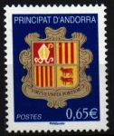 Sellos del Mundo : Europe : Andorra : Escudo nacional