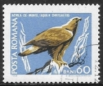 Stamps Romania -  Aves - Aquila chrysaetos
