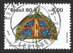 Stamps Brazil -  1686 - Máscaras Rituales