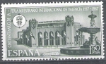 Stamps Spain -  Cincuentenario de la Feria Muestrario Internacional sde Valencia.