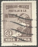 Stamps America - Mexico -  Haga Patria. Proteja a la infancia.