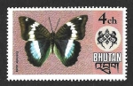 Stamps Bhutan -  176 - Euthalia Duda
