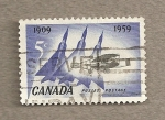 Sellos de America - Canad -  Aviones con ala delta