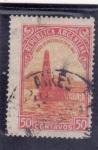 Stamps Argentina -  pozo de petroleo en el mar