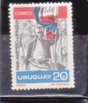 Sellos de America - Uruguay -  Juan Antonio Lavalleja