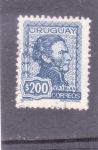 Sellos de America - Uruguay -  General Artigas 