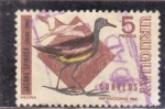 Stamps Uruguay -  AVE- jacana spinosa