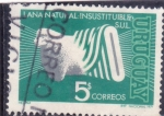 Stamps Uruguay -  Lana natural