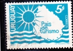 Sellos de America - Uruguay -  País de turismo