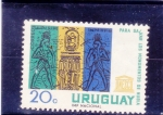 Sellos de America - Uruguay -  UNESCO