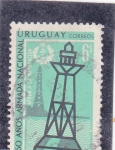 Stamps Uruguay -  150 aniversario Armada Nacional