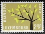 Sellos del Mundo : Europa : Luxemburgo :  Europa (C.E.P.T.) 1962 - Arbol