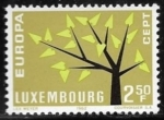 Sellos de Europa - Luxemburgo -   Europa (C.E.P.T.) 1962 - Arbol