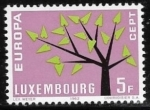 Sellos del Mundo : Europa : Luxemburgo :  Europa (C.E.P.T.) 1962 - Arbol