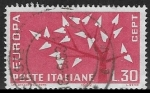 Sellos del Mundo : Europa : Italia : Europa (C.E.P.T.) 1962 - Arbol