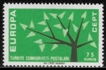 Stamps Turkey -  Europa (C.E.P.T.) 1962 - Arbol