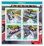 Stamps Solomon Islands -  FORMULA 1