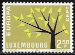 Sellos de Europa - Luxemburgo -   Europa (C.E.P.T.) 1962 - Arbol