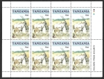 Sellos de Africa - Tanzania -  319 - Oryx de Arábia