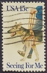 Stamps United States -  Perro guia