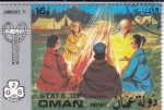 Stamps Oman -  MOVIMIENTO SCOUT'71