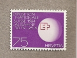 Stamps Switzerland -  Exposición Nacional Lausana