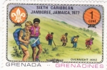 Sellos de America - Granada -  MOVIMIENTO SCOUT- Jamaica-77