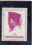 Sellos del Mundo : Asia : Indonesia : PRESIDENTE SUKARNO