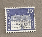 Stamps Switzerland -  Mansión Freuler Naffels