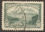 Sellos de America - Ecuador -  Monte Chimborazo