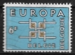 Sellos del Mundo : Europa : B�lgica :  Europa (C.E.P.T.) 1963 - Letras