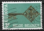 Sellos del Mundo : Europa : B�lgica :  Europa (C.E.P.T.) 1968 - Llave