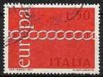 Sellos de Europa - Italia -   Europa (C.E.P.T.) 1971 - Cadena