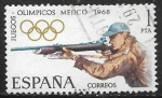 Stamps Spain -   Juegos Olímpicos de Verano 1968 - Ciudad de México