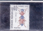 Stamps France -  INSECTO