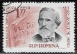 Sellos de Europa - Rumania -  Giuseppe Verdi (1813-1901